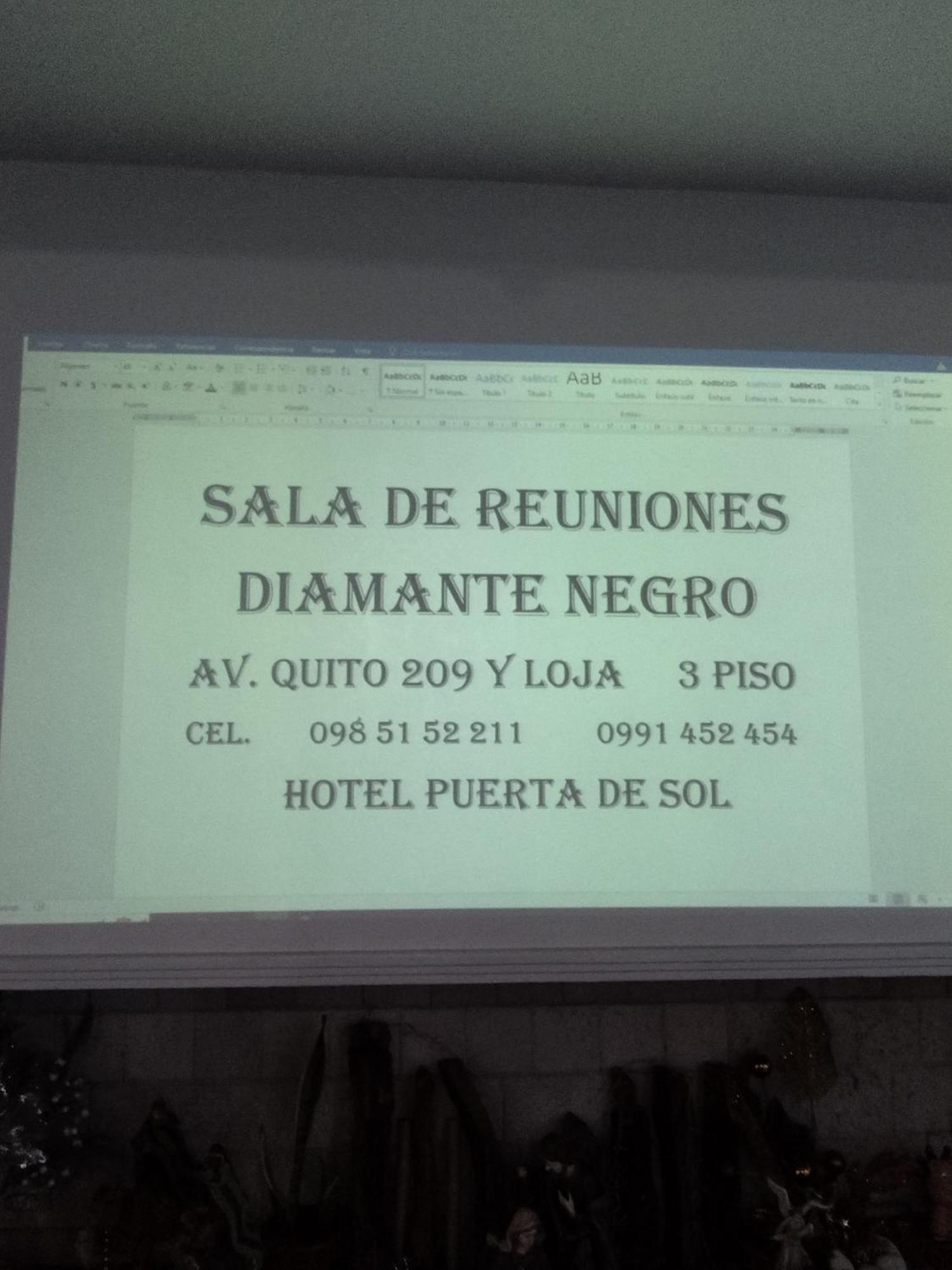 Hotel Puerta Del Sol Santo Domingo de los Colorados Exterior foto